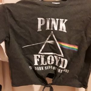 NWT Pink Floyd crop top XS